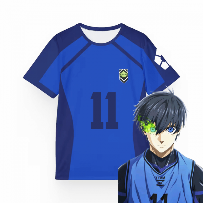Blue Lock İsagi Maillot Unisexe