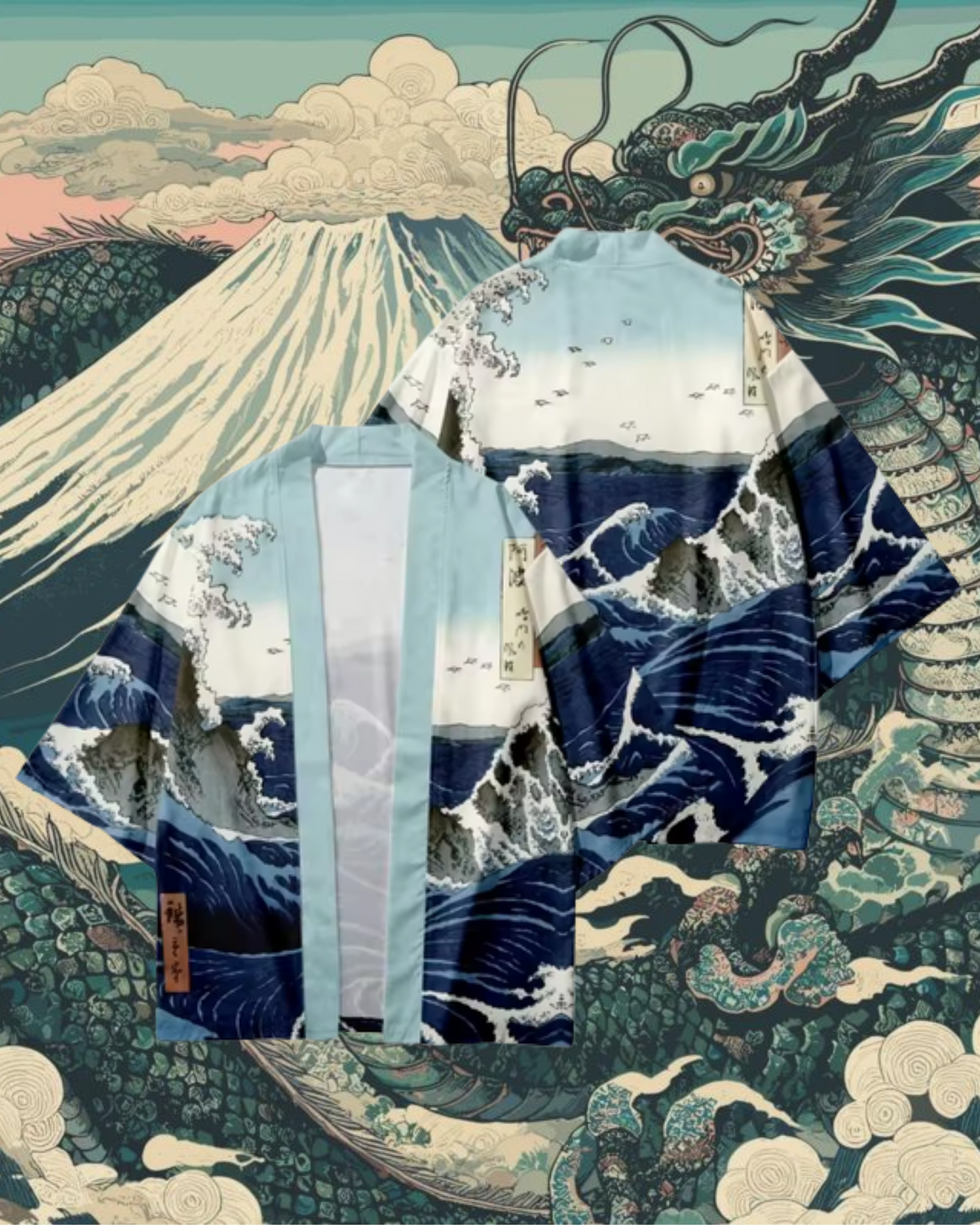 L'appel de la mer | Kimono traditionnel