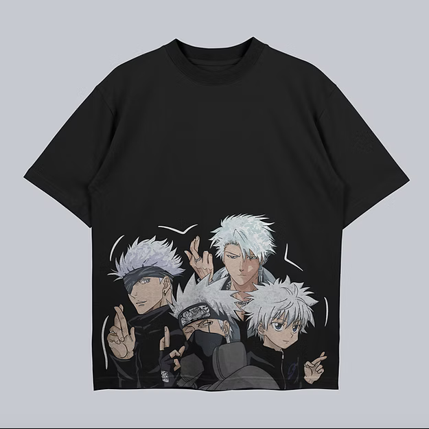 T-shirt surdimensionné Naruto