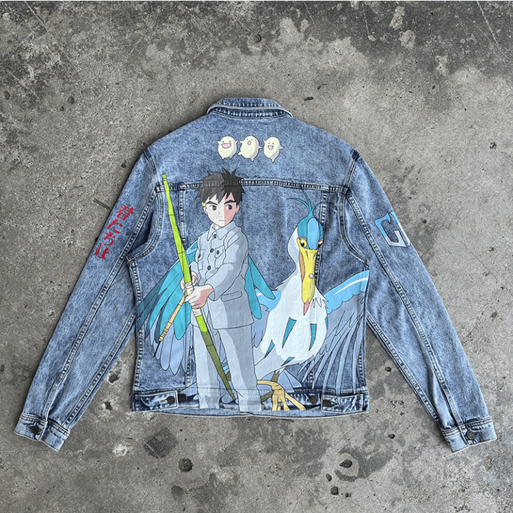 Chaqueta le garçon et le héron