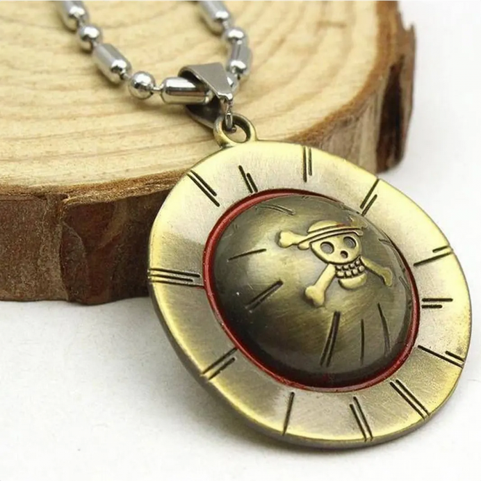 One Piece Hasır Şapka Kolye