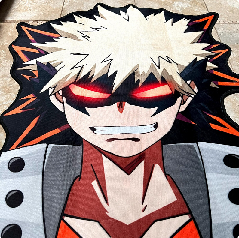 Katsuki Bakugo Dekoratif Halı