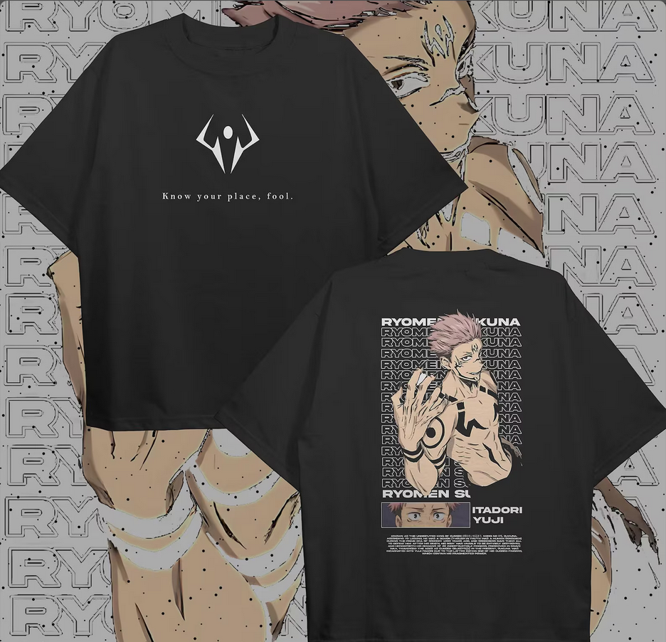 T-shirt Ryomen Sukuna