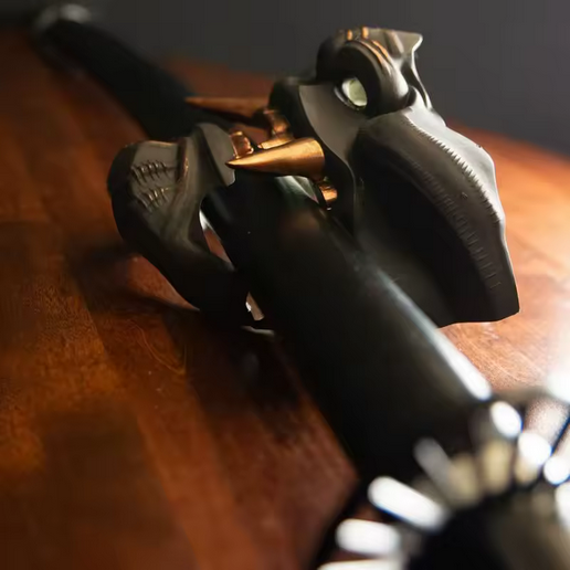 Support de katana masqué