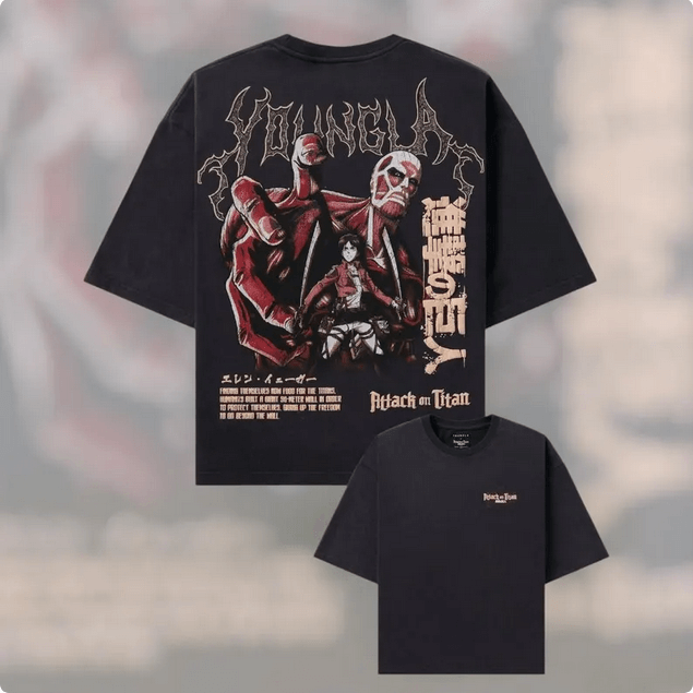 T-shirt surdimensionné Naruto