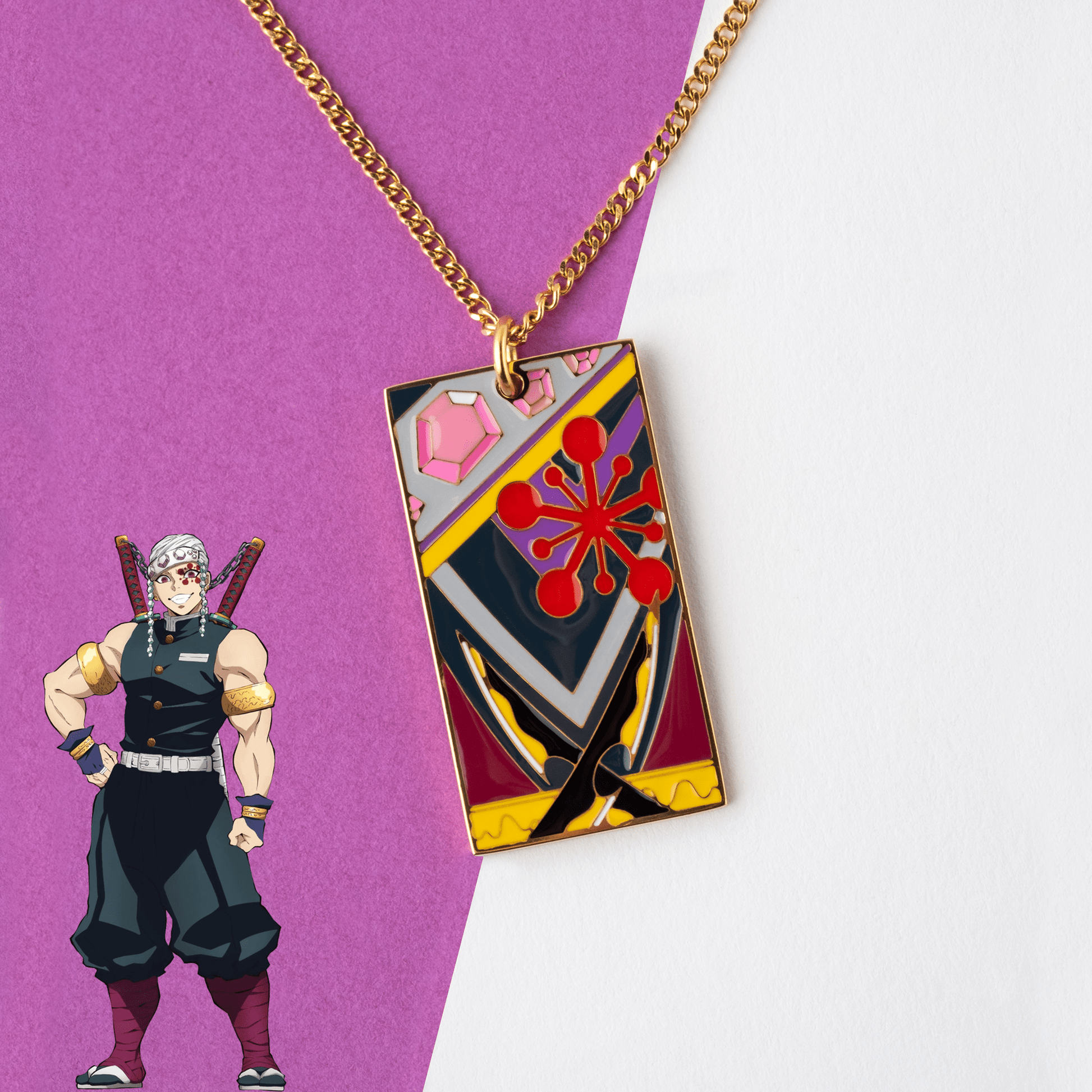 Máscara Hollow de Ichigo de Bleach Collar de Anime