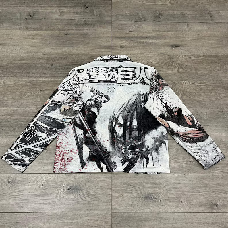 Attack on Titan Vintage Ceket