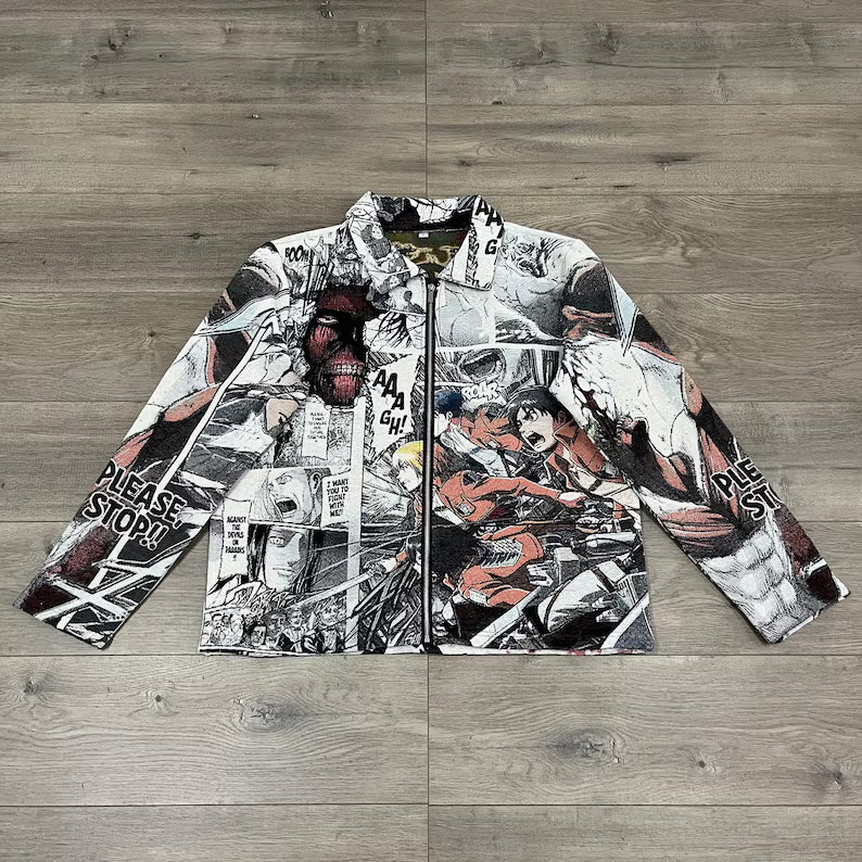 Attack on Titan Vintage Ceket