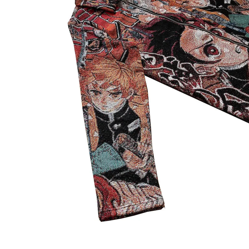 Demon Slayer Vintage Ceket