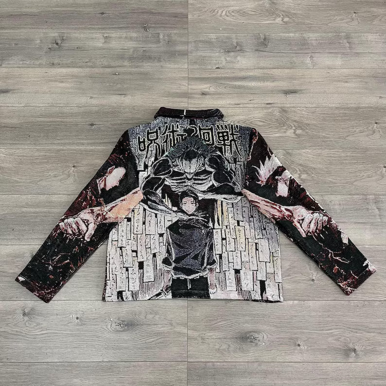 Jujutsu Kaisen Vintage Ceket